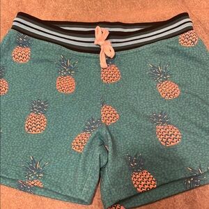 Chubbies Teal Green Pineapple Men's Athletic Shorts